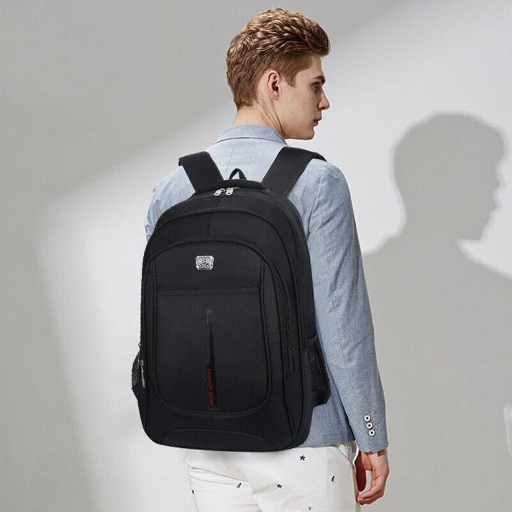 17.3 Men Women Laptop Backpack 40L Large Waterproof Rucksack Travel School Bag