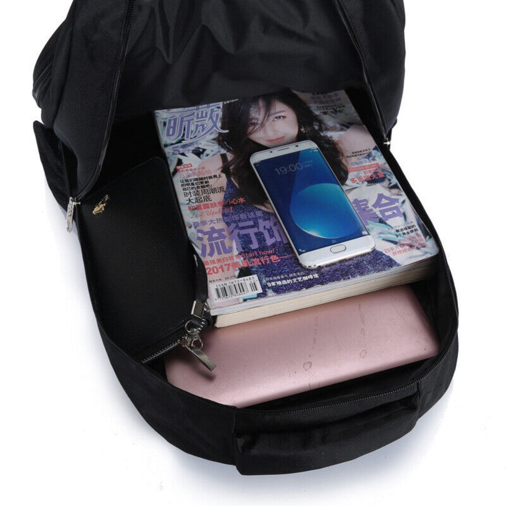 17.3 Men Women Laptop Backpack 40L Large Waterproof Rucksack Travel School Bag