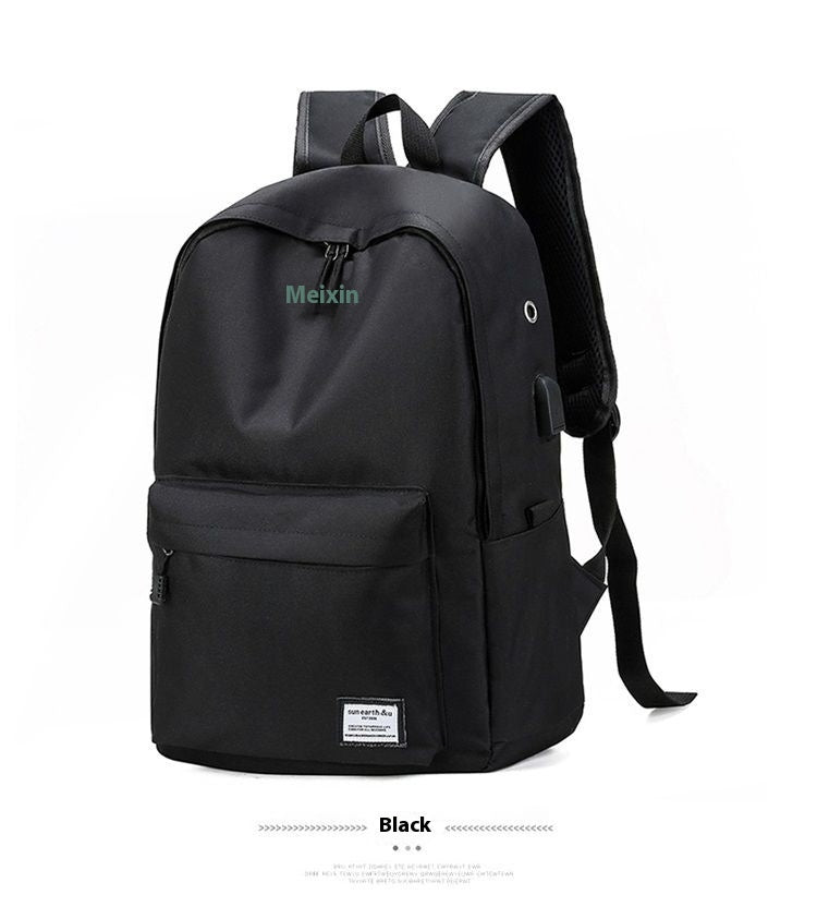 Backpack Middle School Student Schoolbag Large Capacity Men's And Women's Korean-style Travel