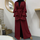 Women's Solid Color Cardigan Robe