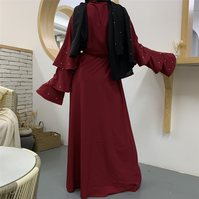 Women's Solid Color Cardigan Robe