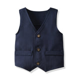 Boys' dress suit British gentleman four-piece suit