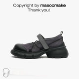 Height Increasing Platform Small Leather Shoes Pumps Women's Summer