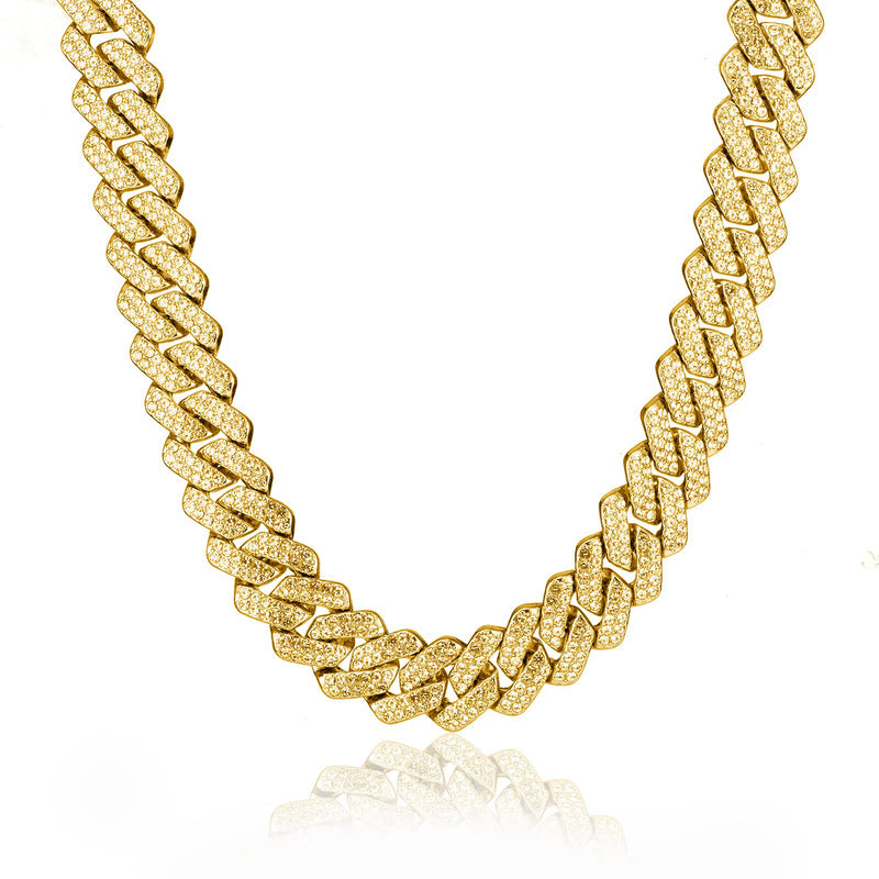 The Keel Luxury Fashion Mossan Diamond S925 Silver Bracelet Rivaling Natural Diamonds