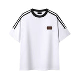 Men's Summer Clothes American Printed Cotton Half Sleeve