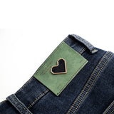 New Thin Velvet Denim Harem Pants Women