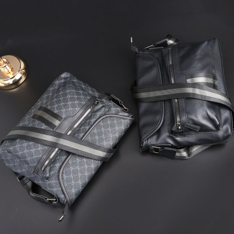 Trendy Brand Men's Crossbody Backpack Fashion Shoulder Bag