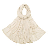 Plain Water Ripple Headcloth Women