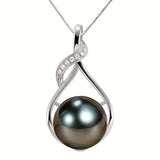 Tahiti Black Pearl Necklace Gift