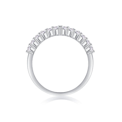 Crown Diamond Ring Luxury And Stylish Moissanite Silver Ring