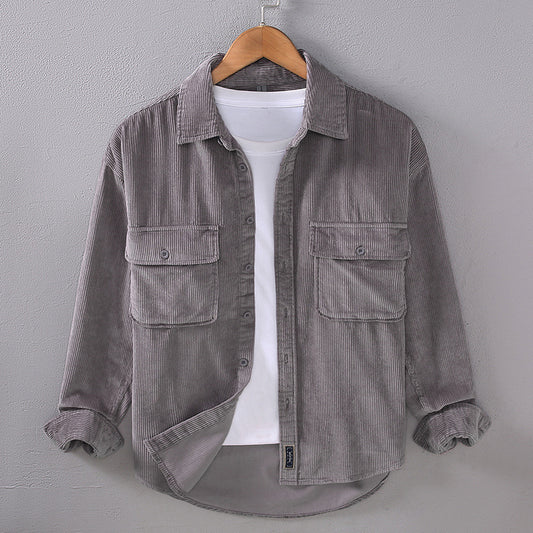 Casual Loose Large Men's Youth Shirt