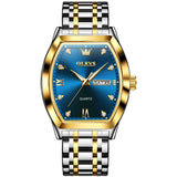 Quartz Barrel-shaped Business Authentic Men's Watch