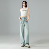 Mint Mambo Green Wide Leg Soft Jeans