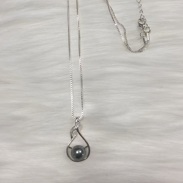 Tahiti Black Pearl Necklace Gift