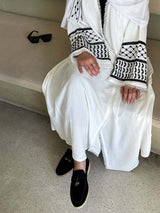 Women's Fashion Casual Embroidery Tassel Cardigan Robe