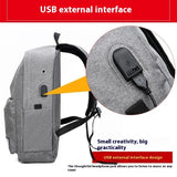 Backpack Middle School Student Schoolbag Large Capacity Men's And Women's Korean-style Travel