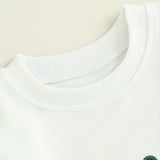 Toddler Baby Boy Clothes 'Mama's Boy' Print Long Sleeve Sweatshirt Tops Trousers Set Casual Cute Outfit