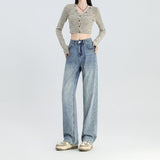 Turkish High-quality Narrow Wide-leg Jeans