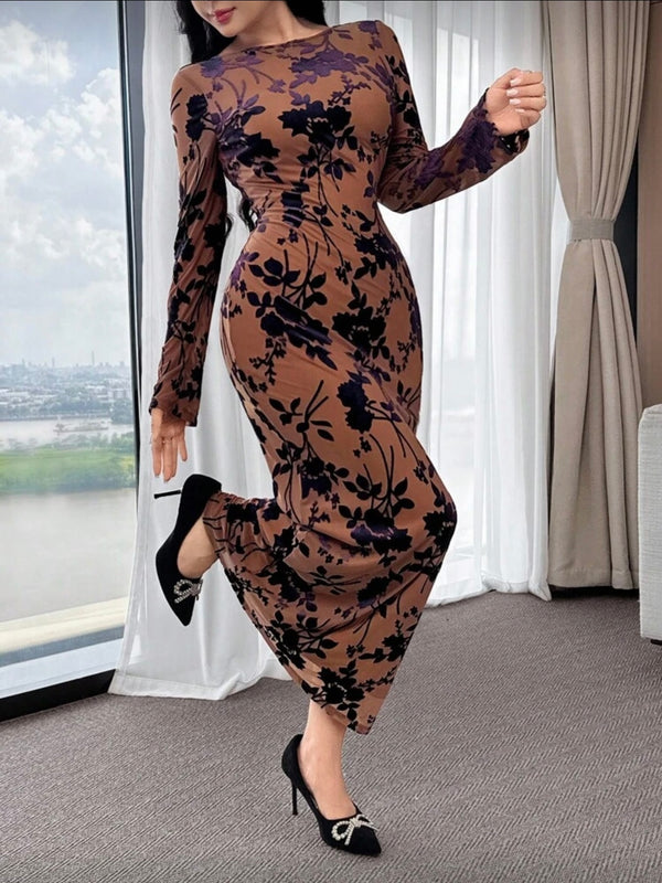 Elara Lace-Up Off-Shoulder Cutout Dress – Elegant, Versatile Party Style for Day or Night