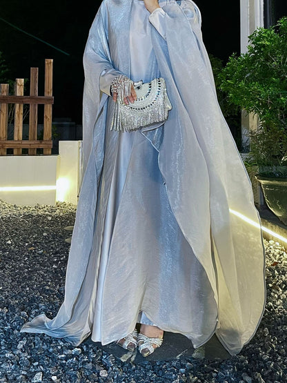 Solid Color Women's Suit Robe Dress
