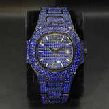 Special-interest Full Diamond Rap Hip Hop Watch