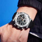 Fashion New Multi-functional Quartz Tape Watch Waterproof