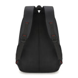 Men's Simple Solid Color Oxford Cloth Waterproof Backpack