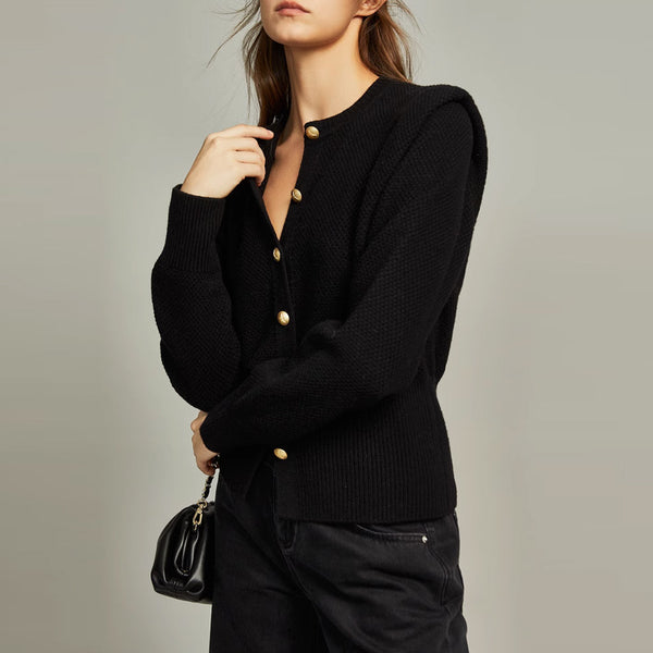 Fashion Personality Knitted Cardigan Women Coat