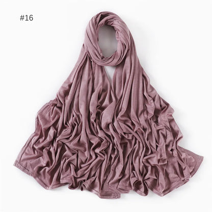 170X70cm Modal Cotton Jersey Hijabs For Woman
