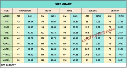 Men's Short Sleeve Non-Iron Anti-Wrinkle Business Casual Shirt (5XL)