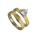 Men's And Women's Diamond Wide-faced Rings