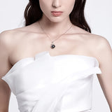 Tahiti Black Pearl Necklace Gift