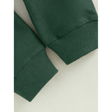 Toddler Baby Boy Clothes 'Mama's Boy' Print Long Sleeve Sweatshirt Tops Trousers Set Casual Cute Outfit