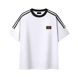 Men's Summer Clothes American Printed Cotton Half Sleeve